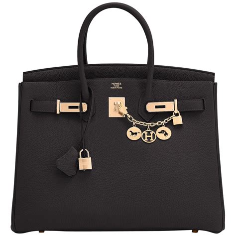 hermes birkin black rose gold hardware|hermes jewelry hardware.